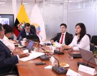 La sesión de la Comisión de de Transparencia, Participación Ciudadana y Control Social.