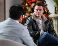 Presidente de la República Daniel Noboa en el palacio de Carondelet.