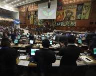Sesión del Legislativo donde se destituyó a Fausto Murillo.