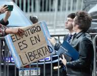 El presidente de Argentina, Javier Milei