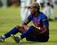 Lamine Yamal estará de baja tras recaer de su lesión.