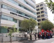 Edificio de la Corte Constitucional ubicado en el norte de Quito.