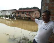 Imagen de archivo de una inundación en Babahoyo.