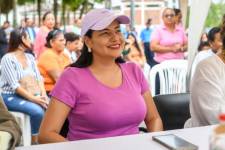 Imagen de Yuri Colorado, alcaldesa de Muisne.