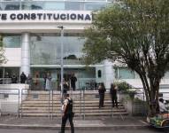 Edificio de la Corte Constitucional en una foto del 25 de agosto del 2025.