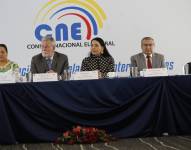 Miembros del Consejo Nacional Electoral.