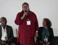 La representante de la Coordinación Nacional de Comunidades Negras Rurales Quilombolas (CONAQ) en Brasil, Katia Penha