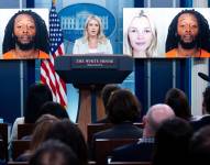 Rueda de Prensa en la Casa Blanca de la Secretaria Karoline Leavitt donde habló sobre el asesinato de la refugiada ucraniana Iryna Zarutska por Decarlos Brown Jr.