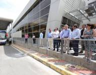Imagen del nuevo Centro Binacional de Atención Fronteriza en Macará, Loja.