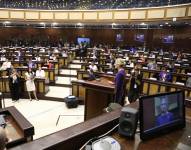 El Pleno de la Asamblea Nacional en la selección de autoridades de la Asamblea Nacional.