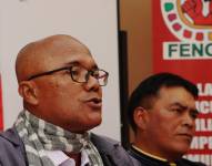 GAry Espinoza, presidente de la Fenocin.
