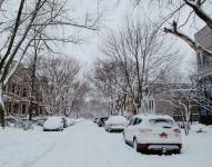 Foto archivo de Chigago lleno de nieve