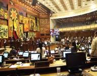 Imagen de archivo del pleno de la Asamblea Nacional.