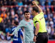 Ángel Correa fue suspendido con cinco partidos, tras insultar a un árbitro en un partido del Atlético de Madrid