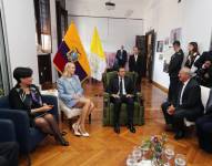 En el marco de la agenda oficial, el Mandatario Daniel Noboa, se reunió con José María del Corral, presidente y cofundador de Scholas Ocurrentes.