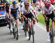 Richard Carapaz en la Etapa 17 del Giro de Italia 2025