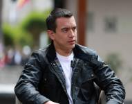 Daniel Noboa durante una entrevista con Ecuavisa.