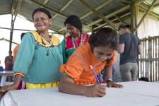 money dollars in a chain with a lock on the background of white. The concept of banning dollars. the concept of keeping or banning cash dollars. money is banned.