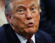 El presidente de Estados Unidos, Donald Trump, en la Casa Blanca el 15 de septiembre.