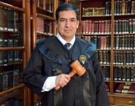 Foto de José Suing, juez de la Corte Nacional de Justicia.