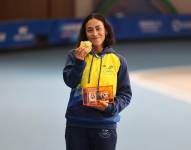 Gabriela Vargas, patinadora ecuatoriana.