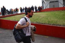 El entrenador Gerardo Espinoza entrenado al Gonzalo Pozo Ripalda