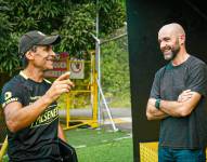 Guayaquil, jueves 20 de abril del 2023 El profesor FÃ©lix SÃ¡nchez entrenador de la selecciÃ³n de Ecuador, visitÃ³ esta maÃ±ana el entrenamiento de Barcelona Sporting Club. Fotos:API/CortesÃ­a/FEF