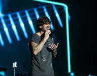 Melendi en su concierto en Buenos Aires.