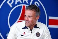 Luis Enrique, técnico del PSG.