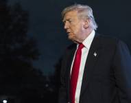 Foto del Presidente de los Estados Unidos, Donald Trump, tomada el 9 de noviembre.