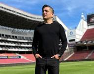 Manso en el estadio Rodrigo Paz Delgado