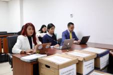 Audiencia de juicio en el caso Eclipse el 11 de julio del 2025.