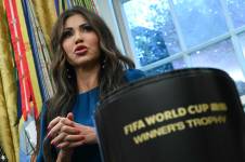 Kristi Noem, secretaria de Seguridad Nacional de EE. UU.