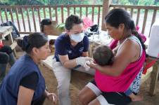 Personal médico atendió a más de 200 personas en Taisha.