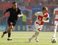 Luka Modric no pudo imponerse ante Albania.