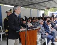 El presidente Guillermo Lasso pidió al Sistema de Justicia actuar de forma oportuna, durante el evento en el GIR