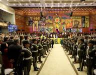 Imagen de la Asamblea Nacional en la posesión presidencial de Niños en 2023.