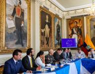 El Gabinete de Seguridad se reunió este martes, 25 de julio, en Guayaquil.