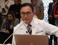 Foto de Franklin Encalada Calero, ministro de Salud, en una foto de archivo.