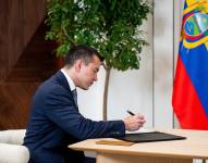 Daniel Noboa firmó con Emiratos Árabes un tratado de promoción y protección de inversiones.