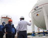 La capacidad de almacenamiento del Terminal Oyambaro, barriles de GLP.