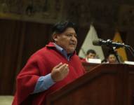 La Fiscalía anunció la detención del asambleísta, este 26 de abril de 2023.