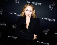 Miley Cyrus durante la gala de la marca Maybelline en Nueva York.