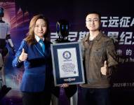 Un robot en China recorre más de 100 km y obtiene un récord Guinness.