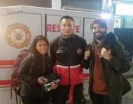 Los dos turistas son un hombre y una mujer identificados como Aakash S. y Prutha P.