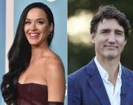 Katy Perry y Justin Trudeau.