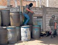 Las autoridades de Ecuador encontraron un sistema entre Huaquillas y Aguas Verdes para el contrabando de combustibles.