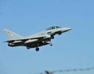 Imagen referencial de un avión militar.