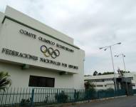 Oficinas del Comité Olímpico Ecuatoriano.
