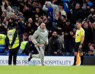 Enzo Maresca en el partido vs. Liverpool